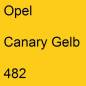 Preview: Opel, Canary Gelb, 482.